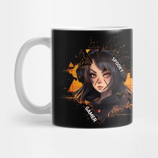 Halloween Gamer Witch Girl Mug